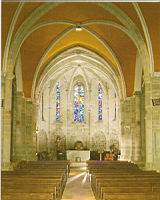 Carcassonne (Aude) - Notre-Dame de l'abbaye - Interieur de la chapelle